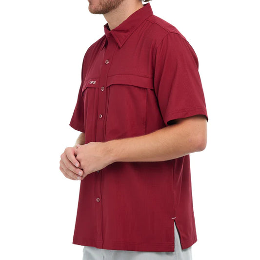 Oxblood Scout Shirt Long Sleeve