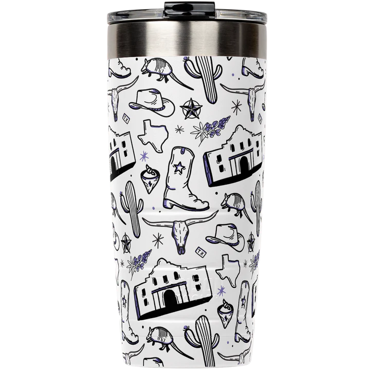 Texas Doodle - 22 oz Bison Tumbler