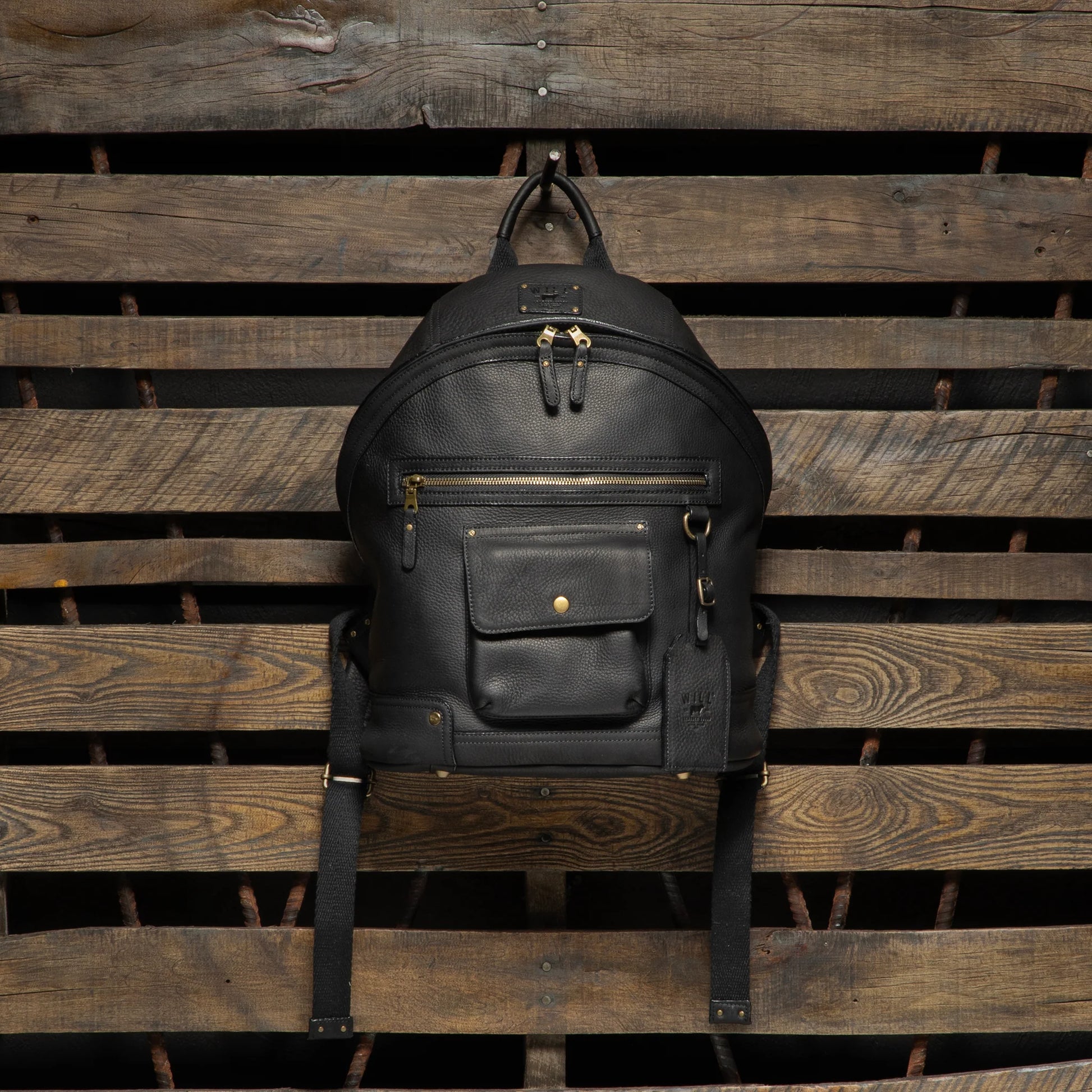 dael faux leather backpack Silas Leather Backpack – E.F. Outfitters