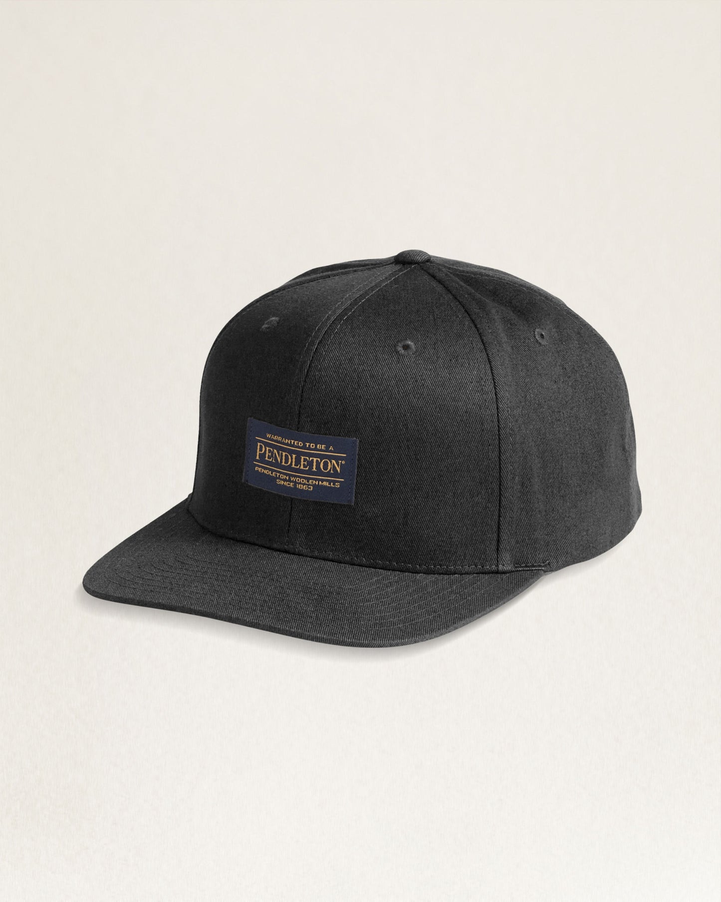 Logo Flat Brim Hat