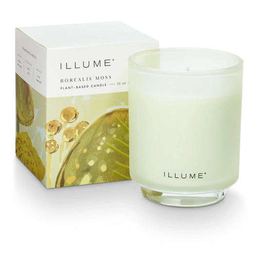 Borealis Moss Refillable Boxed Glass Candle