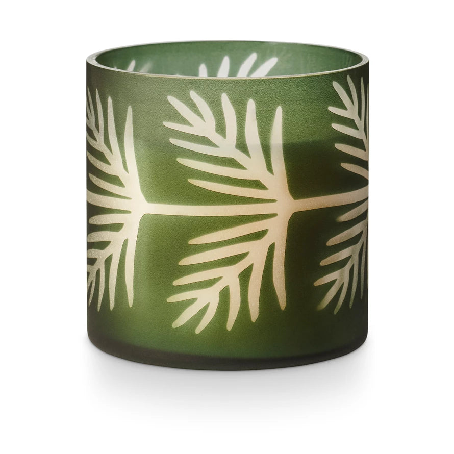 Sequoia Spruce Pine Glass Candle