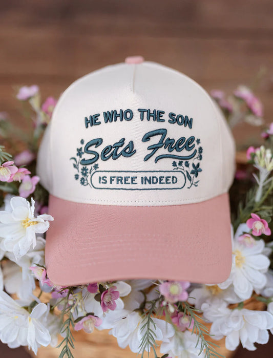 Hat: He Who The Son Sets Free