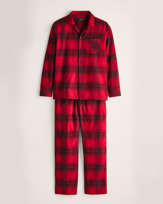 Plaid Flannel PJ Set