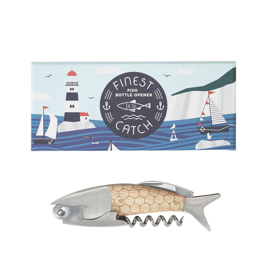 3 in 1 Fish Bottle Tool Opener in Gift Box