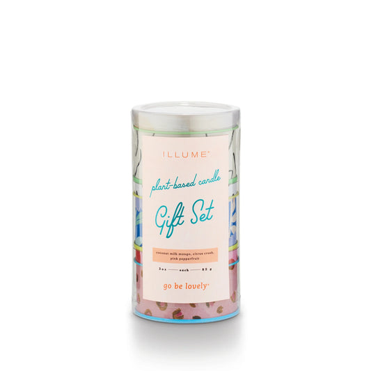 Go Be Lovely Mini Tin Trio Gift Set