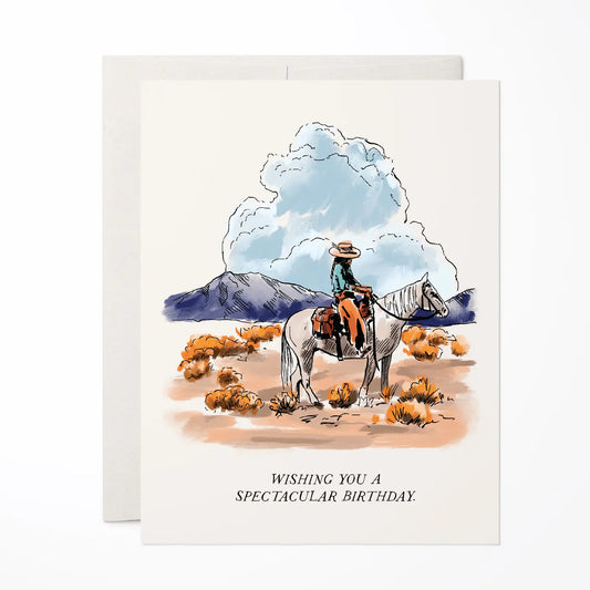 High Plains Birthday Card