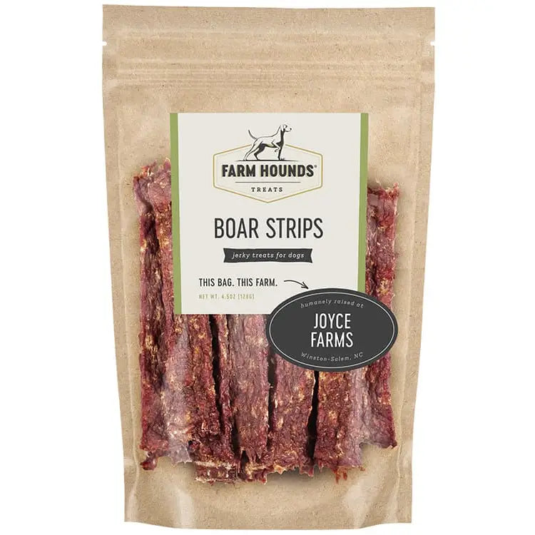 Boar Jerky Strips Dog Treats