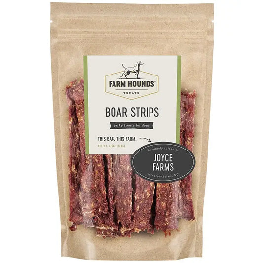 Boar Jerky Strips Dog Treats