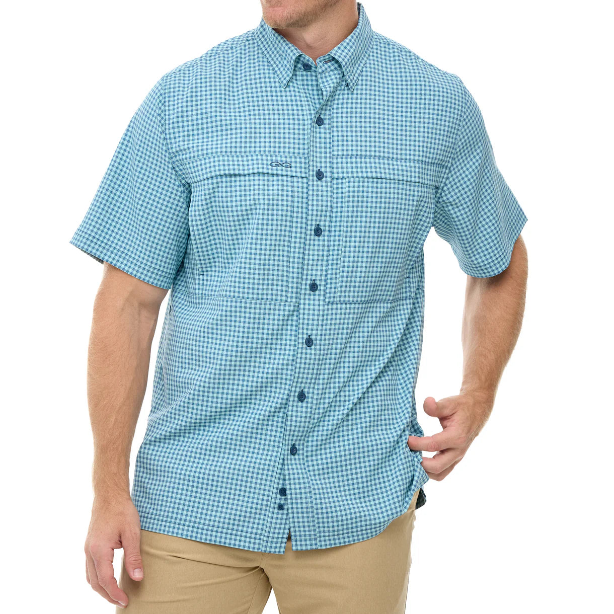 Sea Glass Tekcheck Shirt