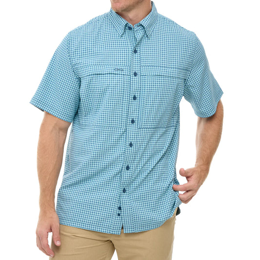 Sea Glass Tekcheck Shirt
