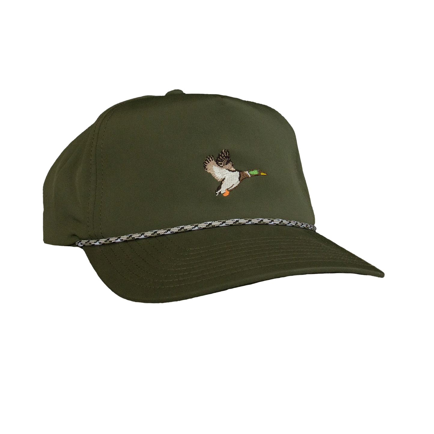 Green Mallard Rope Hat