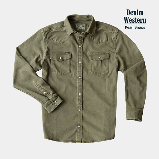 The Hidalgo Denim Shirt - Slim