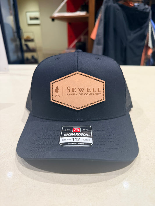 Sewell Gear - SFOC Leather Patch Trucker Hat