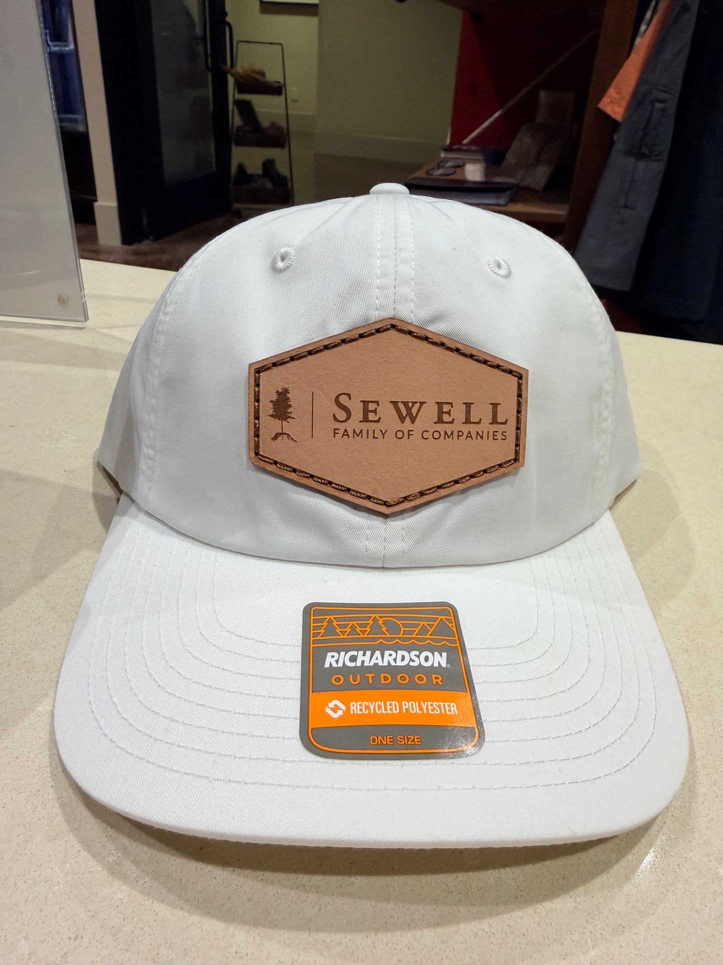 Sewell Gear - SFOC Leather Patch Unstructured Cap