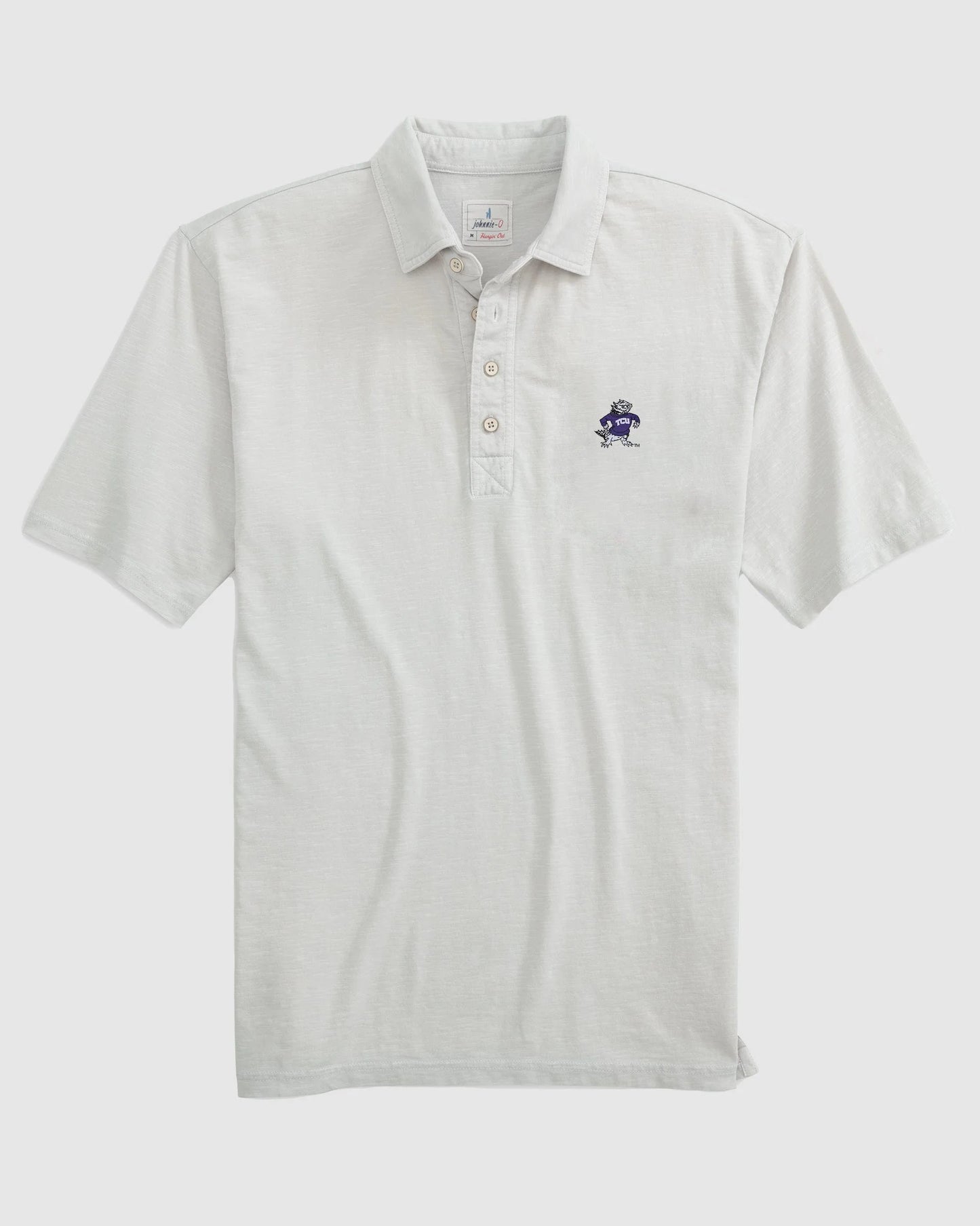 TCU Coastal Wash Original Polo - Vault Logo