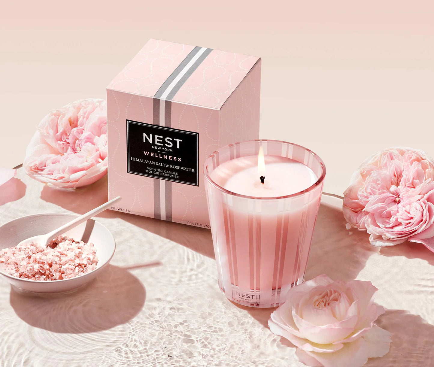 NEST Himalayan Salt & Rosewater Classic Candle