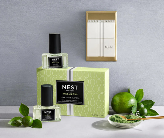 NEST Lime Zest & Matcha Refills for Wall Diffuser