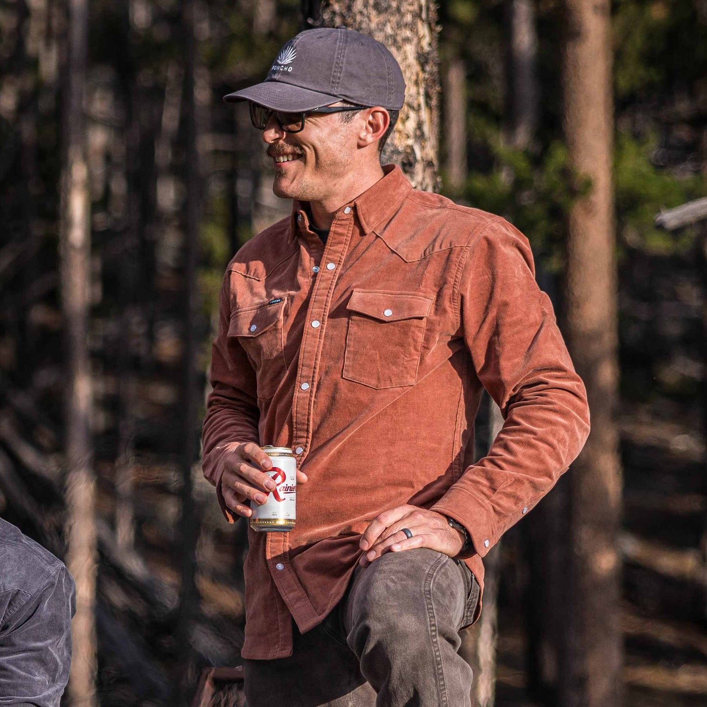 The Red Bud Corduroy Shirt