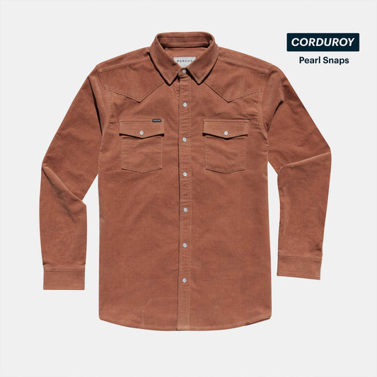 The Red Bud Corduroy Shirt