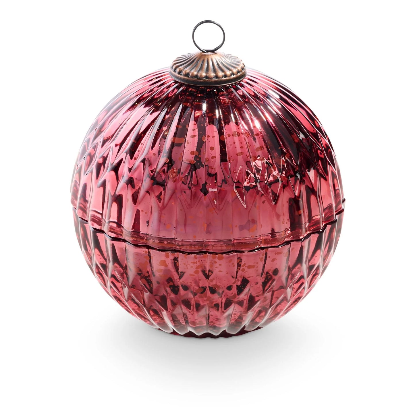 Balsam & Cedar Red Mercury Ornament Candle