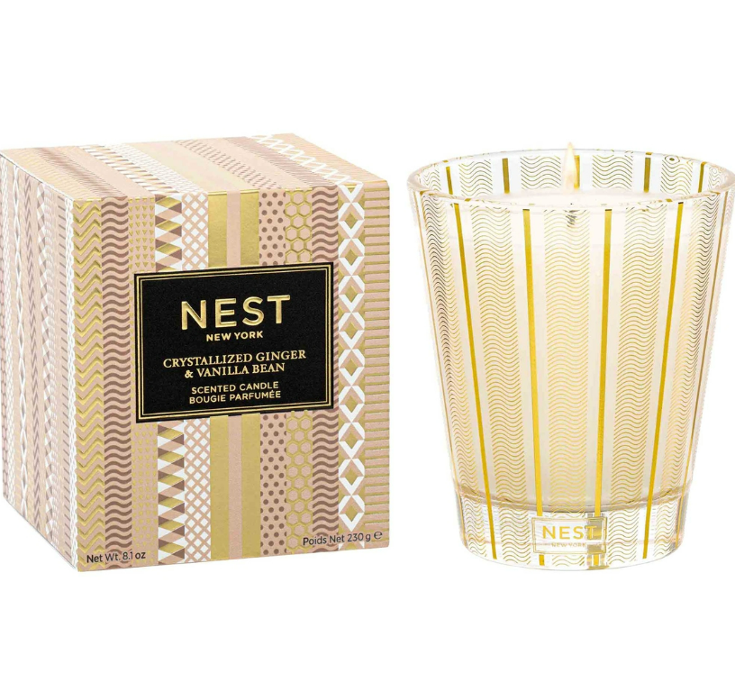 Nest Crystallized Ginger and Vanilla Bean Candle