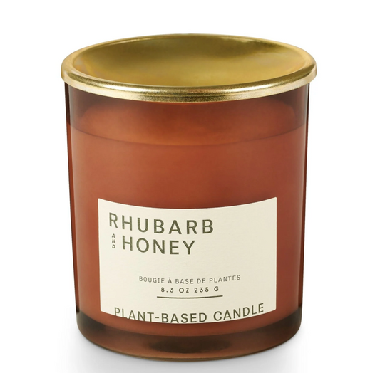 Rhubarb and Honey Lidded Jar Candle