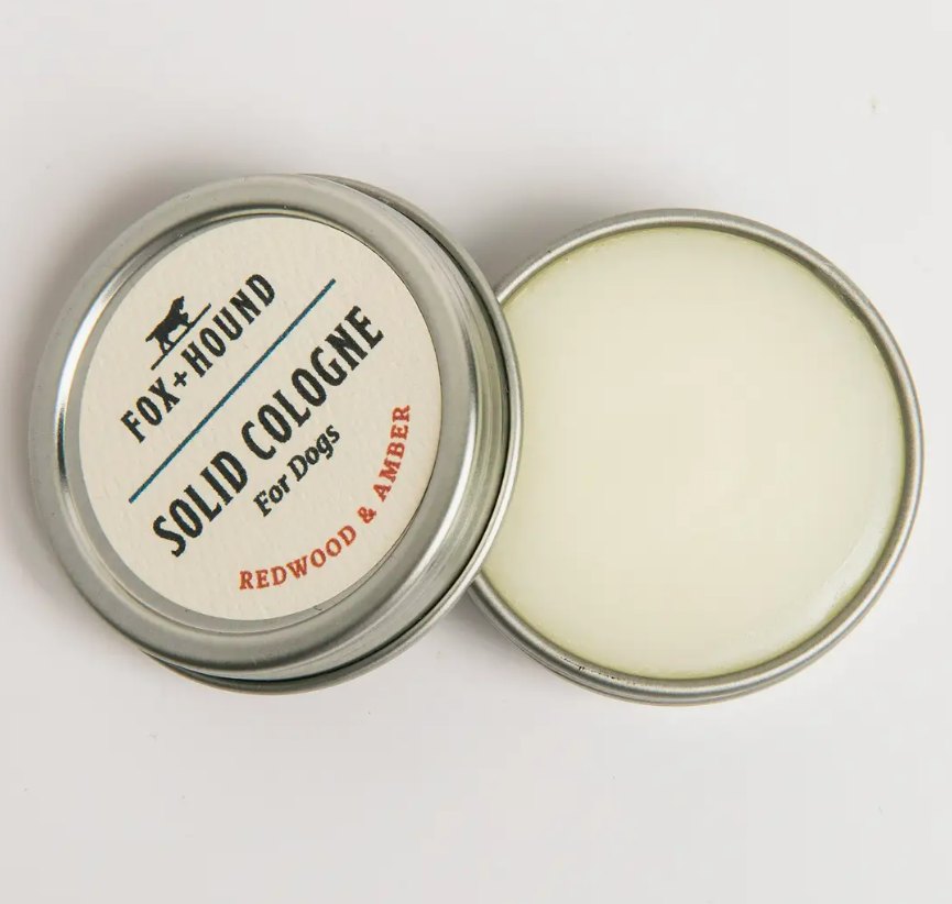 Solid Cologne for Dogs - Redwood & Amber