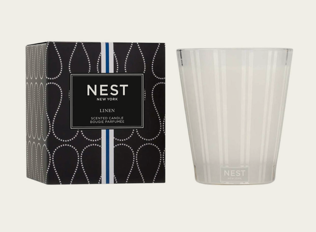 Nest Linen classic candle