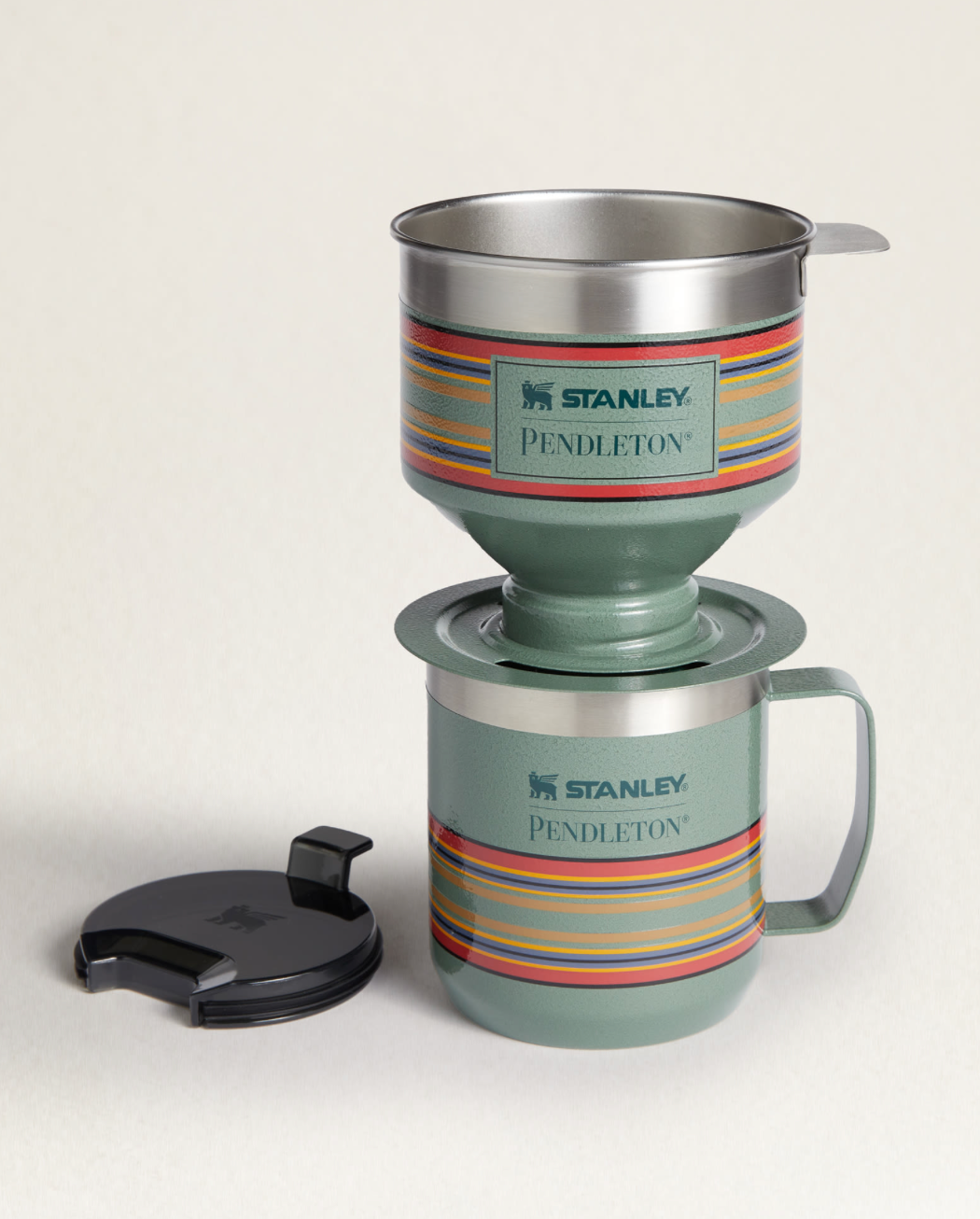 STANLEY POUR OVER COFFEE SET/Hammertone Green