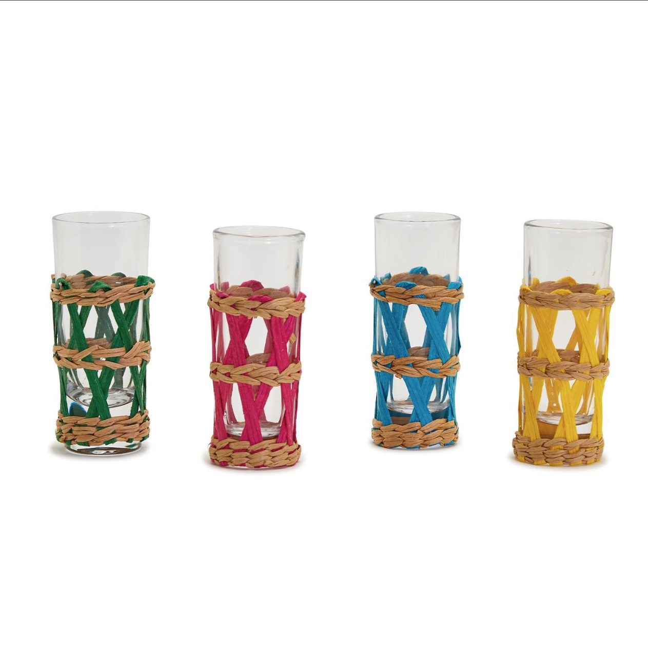 Hampton Lattice Shot Glasses set of 4