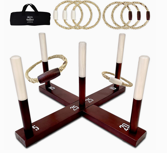 Rustic Ring Toss Outdoor Game