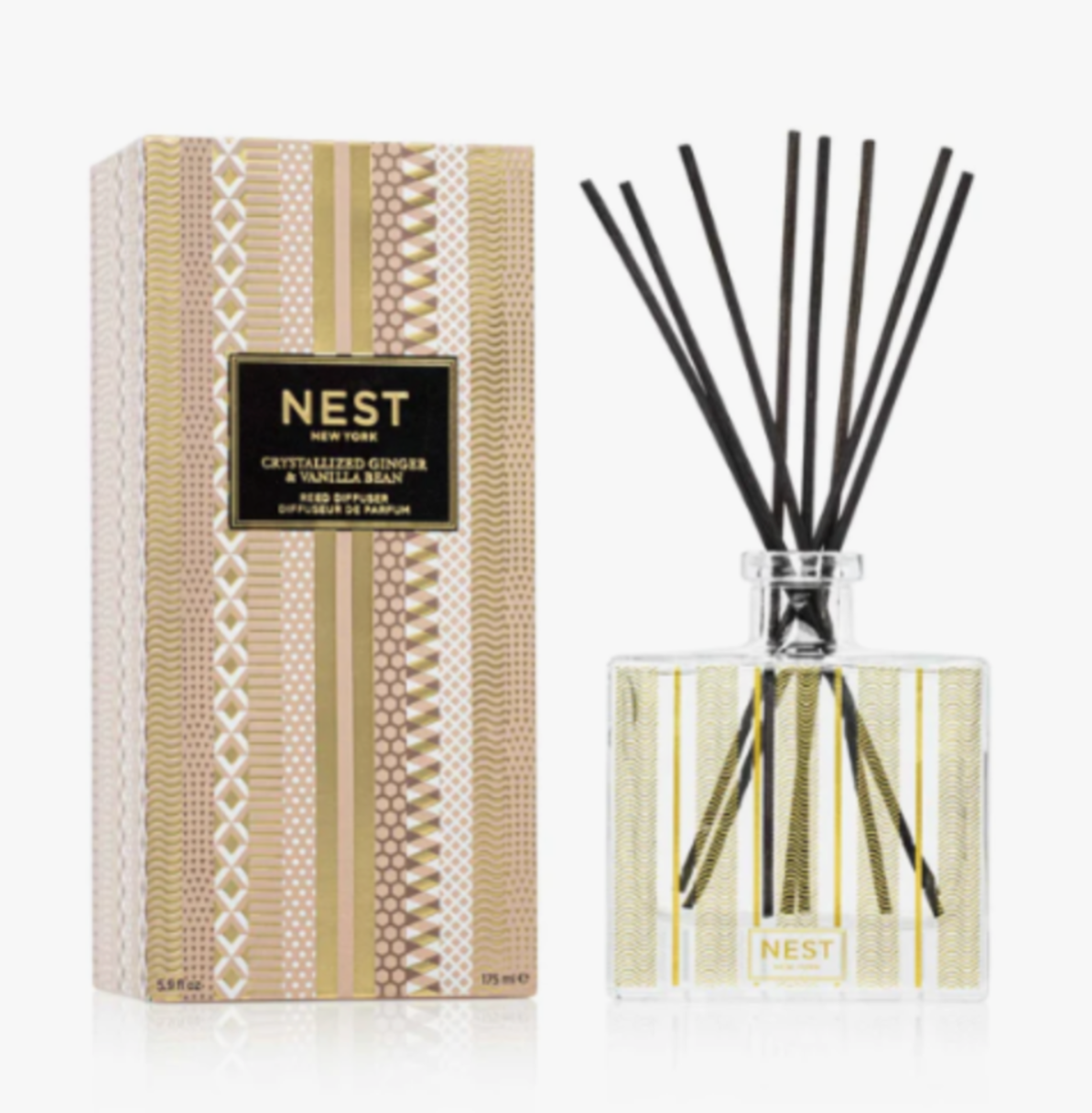 NEST Crystallized Ginger & Vanilla Bean Reed Diffuser