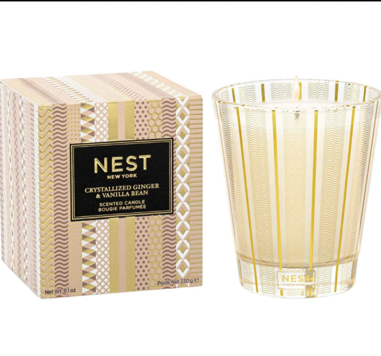 NEST Crystallized Ginger & Vanilla Bean Classic Candle