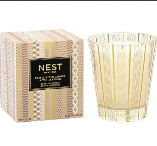 NEST Crystallized Ginger & Vanilla Bean Classic Candle