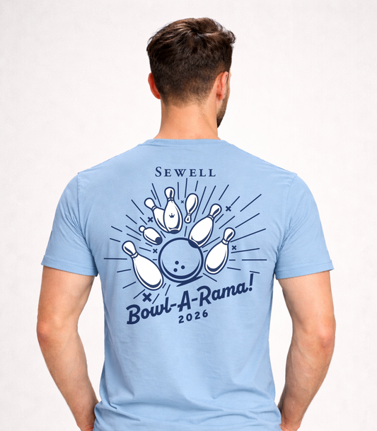 Bowling Night T-shirts- Sewell Gear