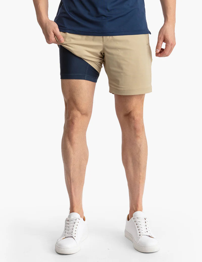 Birddogs Khaki Shorts 7"