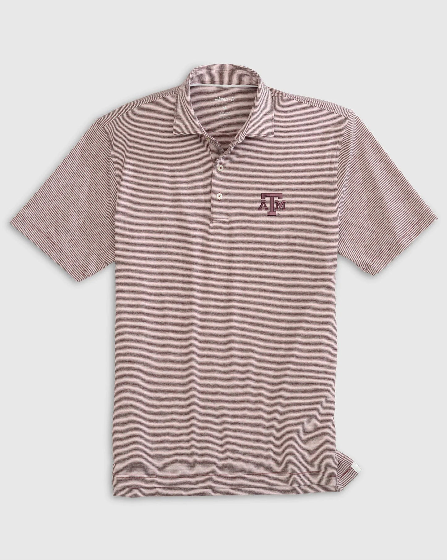 Texas A&M Lyndon Striped Polo