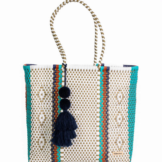 Turquoise Treasure Jumbo Tote
