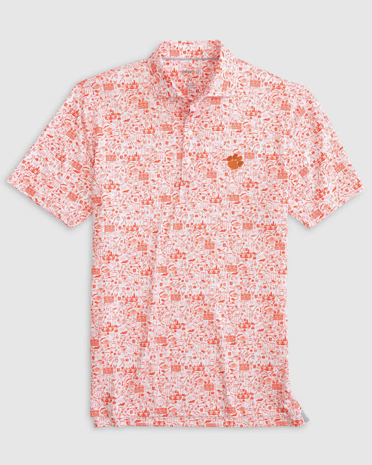 Clemson University Tailgater Printed Performance Polo