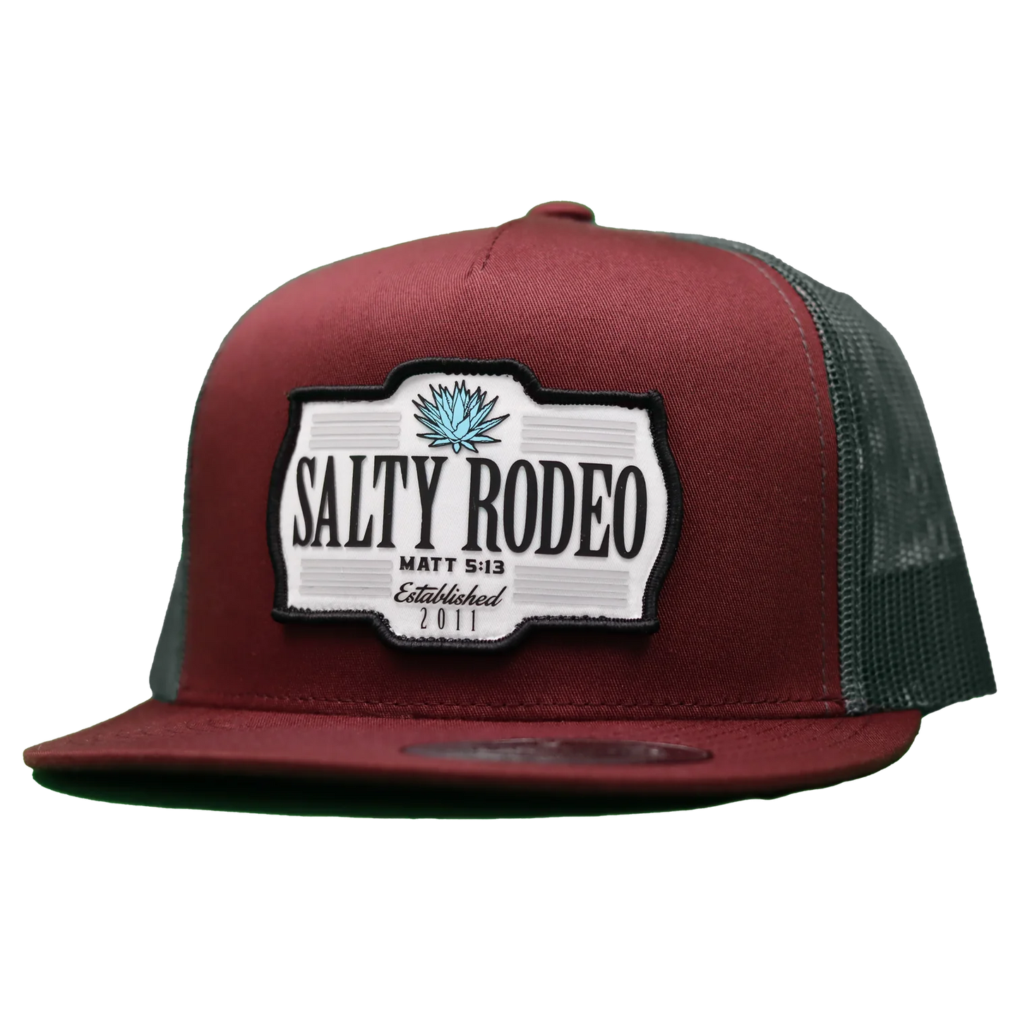 Salty Rodeo Maroon Migo Snapback Hat