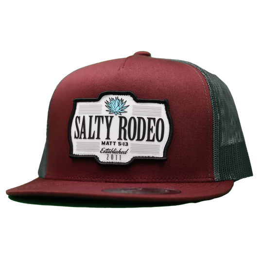 Salty Rodeo Maroon Migo Snapback Hat