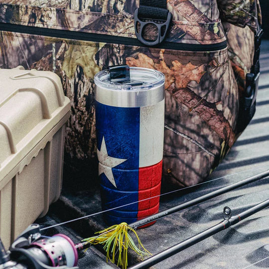 22oz Texas Flag Bison Tumbler