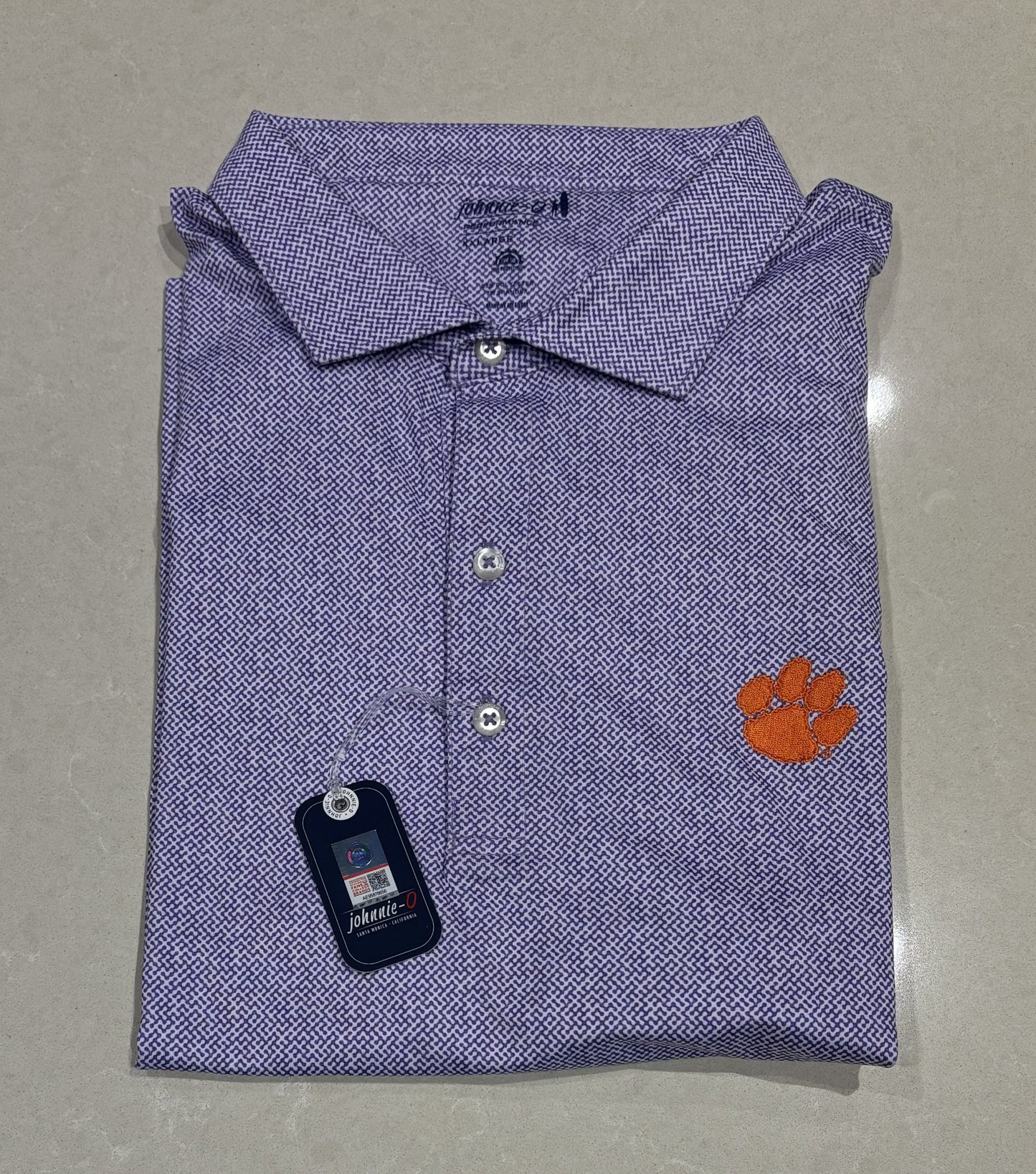 Clemson Hinson Performance Polo