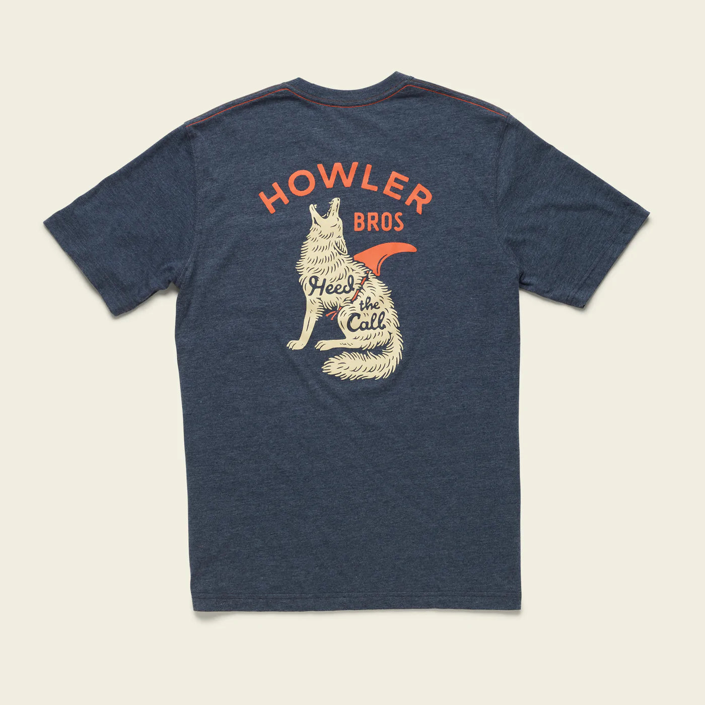 Select T Pocket Tee - Howler Coyote : Navy Heather