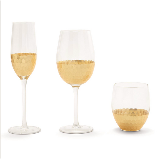 Gold Standard Stemless Glass 16oz