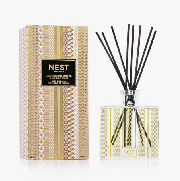 Nest Crystallized Ginger and Vanilla Bean Reed Diffuser