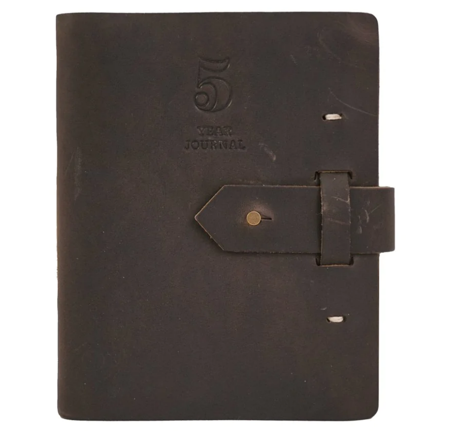 Leather 5-Year Journal