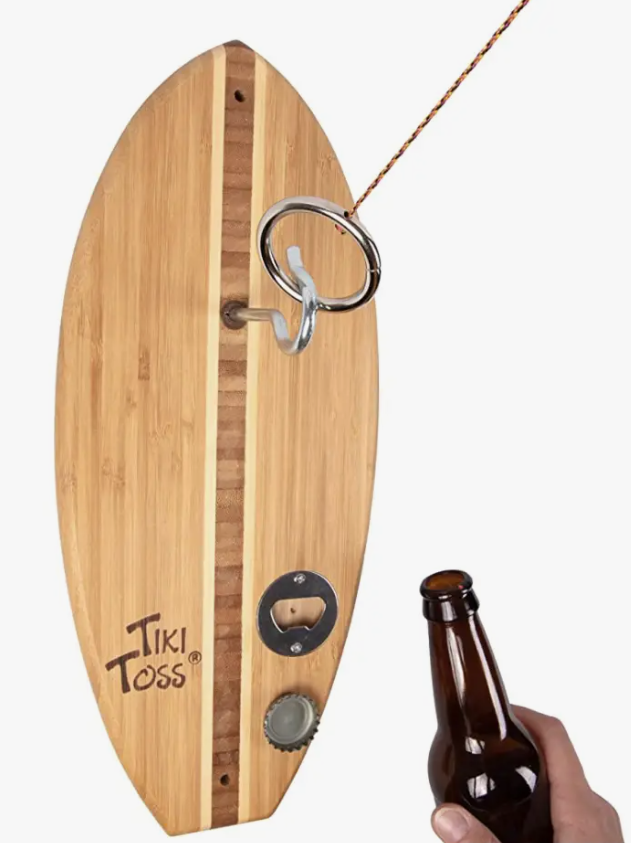 Surf Tiki Toss with Bottle Opener