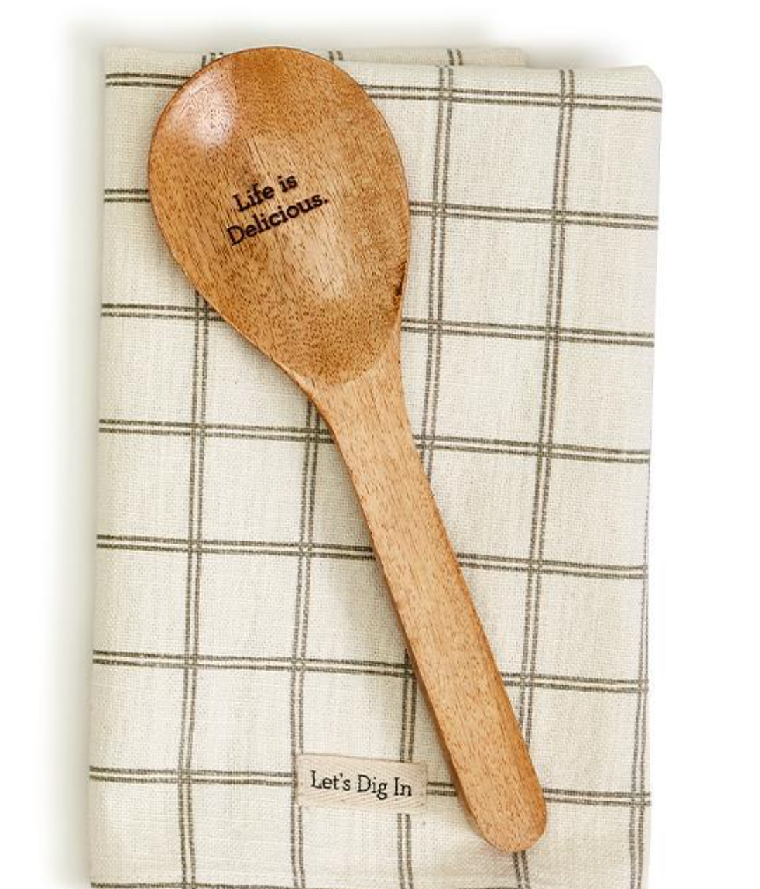 Dish Towel Wooden Spoon Set